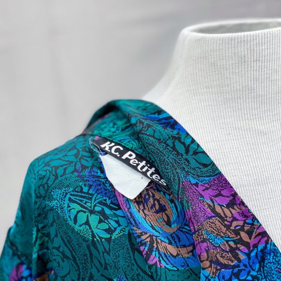 SOLD Retro Career Office Dress, Matching Belt - Picture 8 of 10